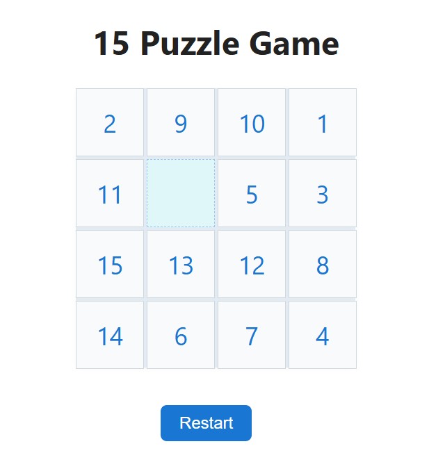 15 Puzzle